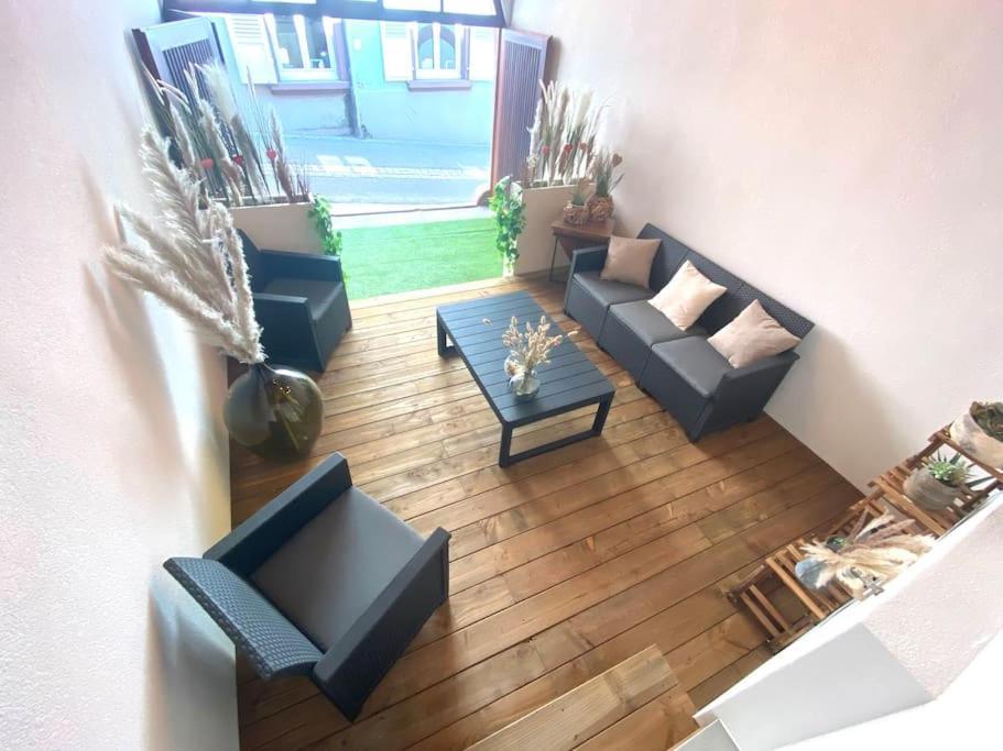Gite Classe 4 Etoiles  La Maison Du Tonnelier Oberbronn Exteriér fotografie