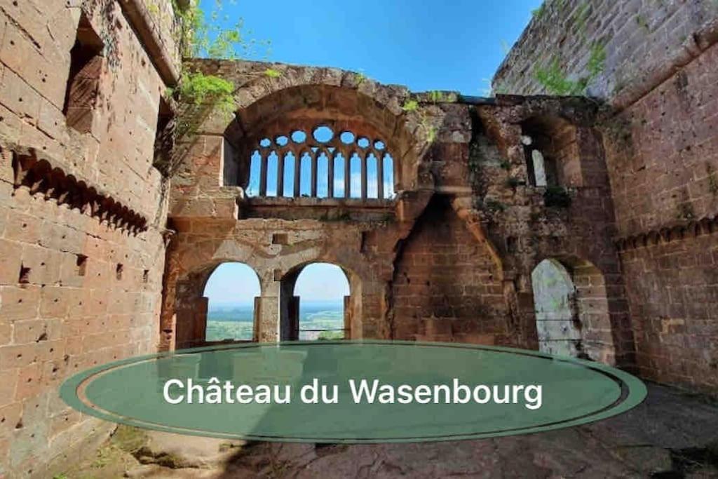 Gite Classe 4 Etoiles  La Maison Du Tonnelier Oberbronn Exteriér fotografie