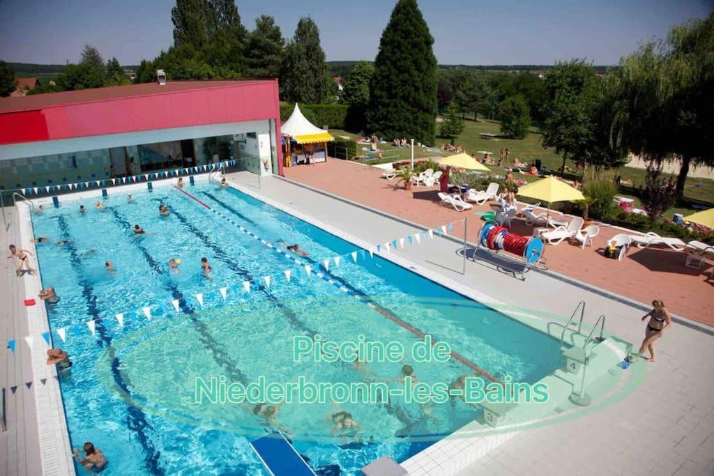 Gite Classe 4 Etoiles  La Maison Du Tonnelier Oberbronn Exteriér fotografie